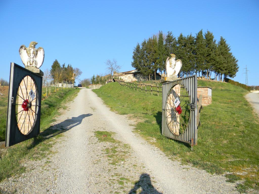Agriturismo Podere La Selva Villa Serre Di Rapolano Bagian luar foto